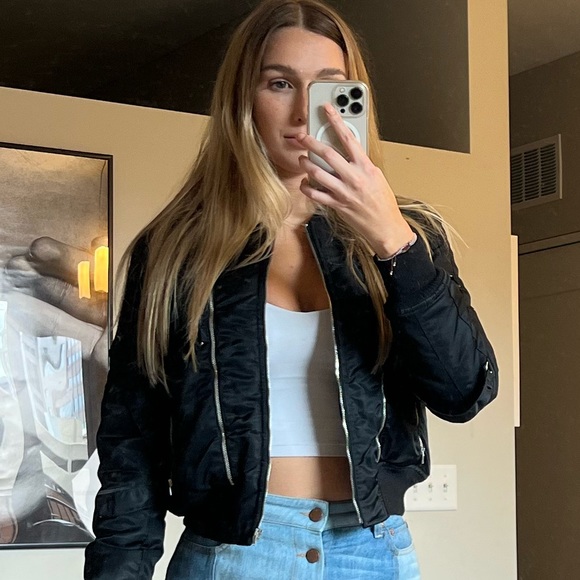 Saint Laurent Bomber Jacket size Medium - Picture 3 of 3